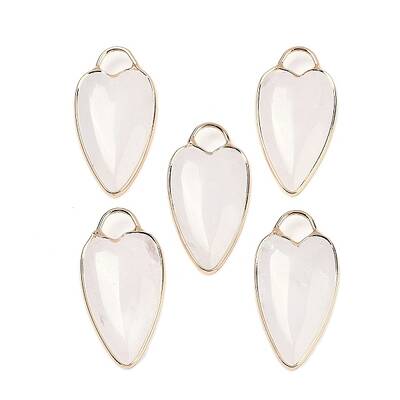 Natural Quartz Crystal Pendants