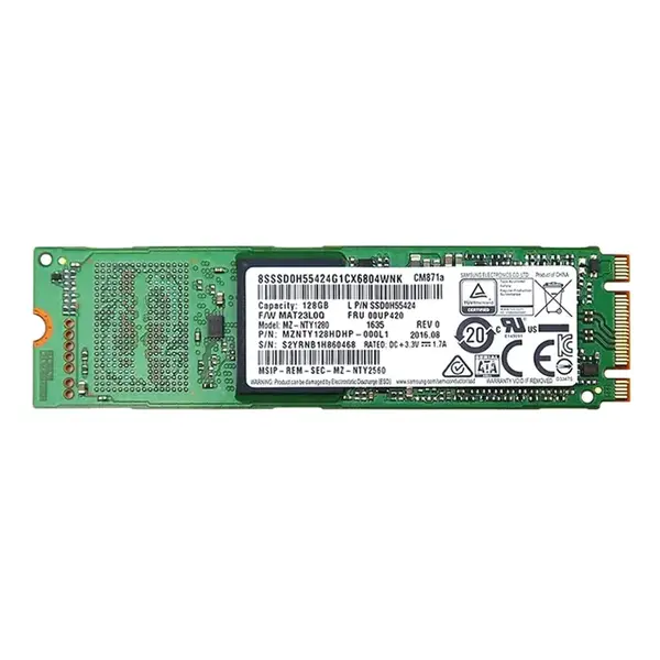 00UP420 Lenovo 128GB Triple-Level Cell SATA 6Gb/s M.2 2280 Solid State Drive