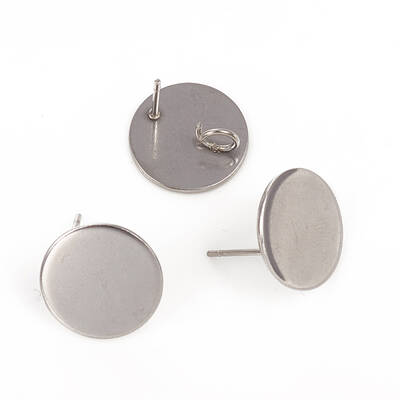 Tarnish Resistant 304 Stainless Steel Stud Earring Findings