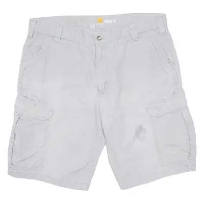 CARHARTT Mens Workwear Shorts Grey Relaxed XL W38