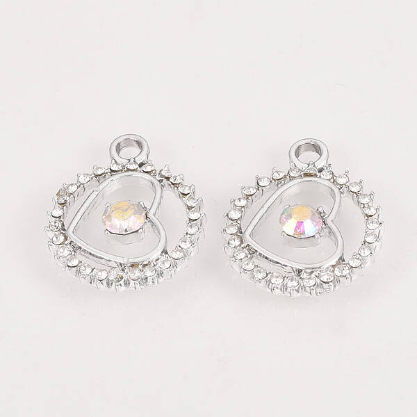 Alloy Rhinestone Pendants