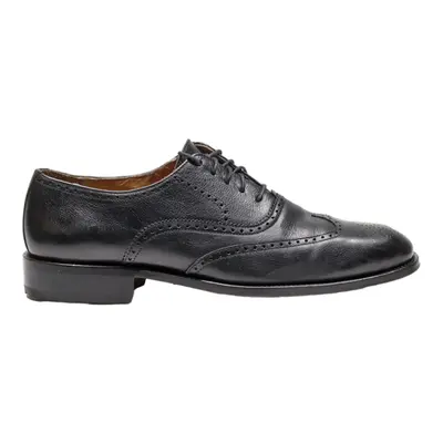 BOSTONIAN Brogue Shoes Black Leather Mens UK 10