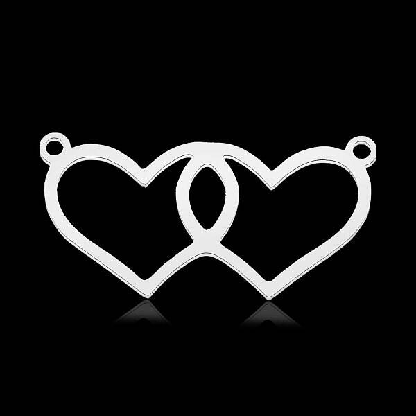 Non-Tarnish 201 Stainless Steel Connector Charms