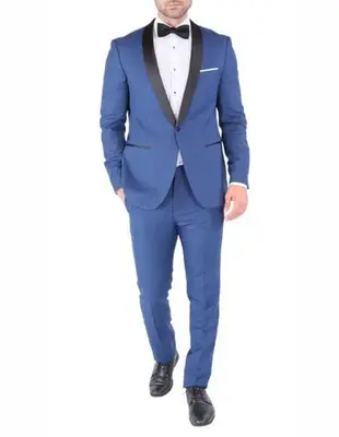 Dusty Blue Groomsmen Suits - Dusty Blue Suits
