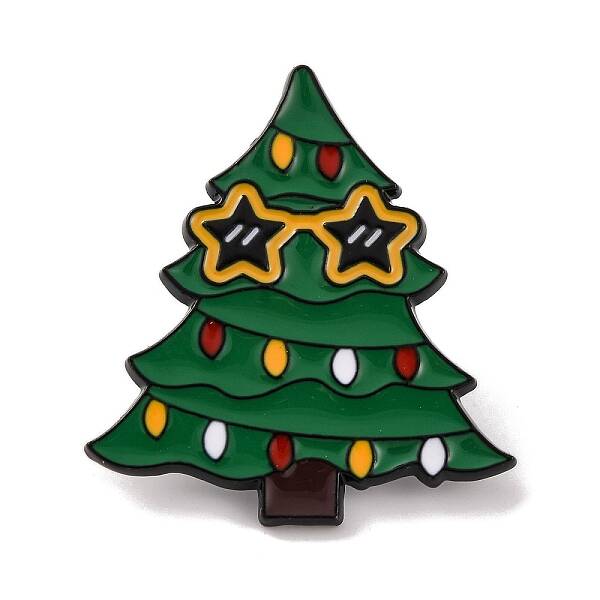 Christmas Tree Enamel Pins