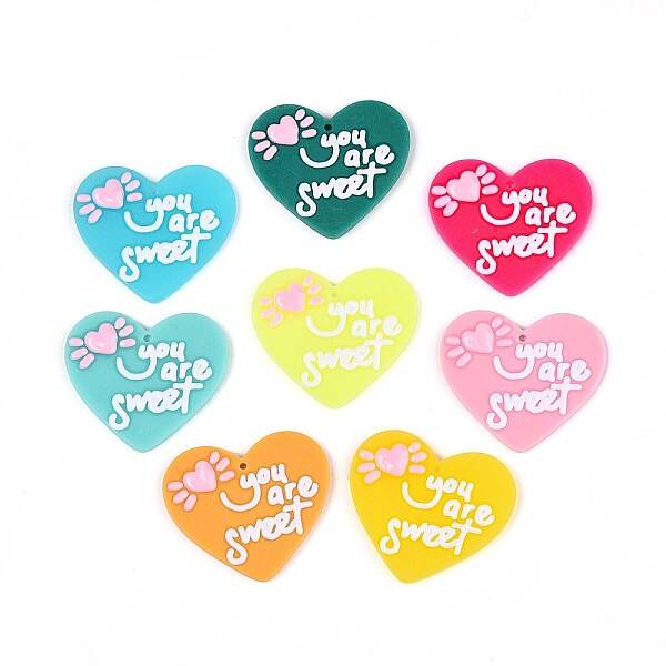 Opaque Acrylic Pendants