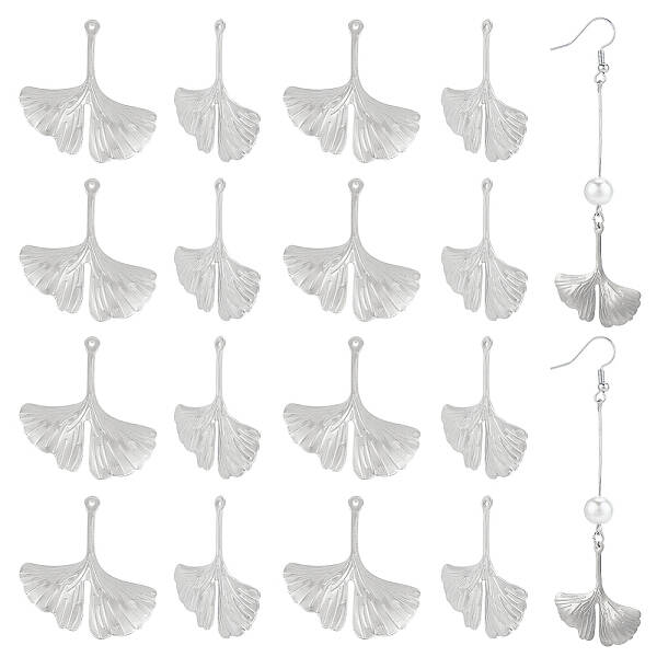 50Pcs 304 Stainless Steel Pendants