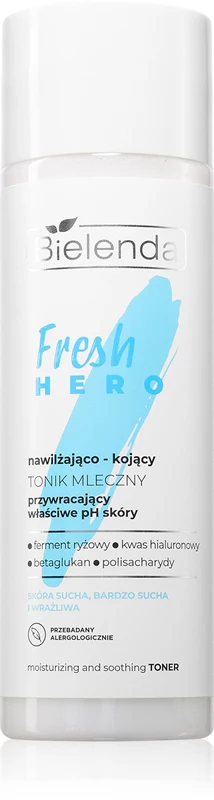 Bielenda Fresh Hero Soothing tonic lotion with a hydrating effect 200 ml