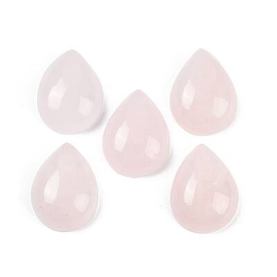 Natural Rose Quartz Cabochons