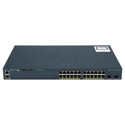 Cisco WS-C2960X-24TS-LL= | Catalyst 2960X Series 2960X-24TS-LL 24 x Ports 10/100/1000Base-T + 2 x SFP Ports Layer 3 Managed 1...