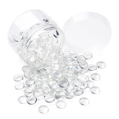 Transparent Glass Cabochons