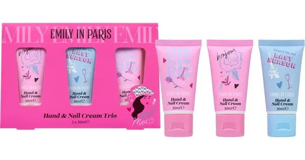 Emily In Paris Trio gift pack for hands 3×30 ml