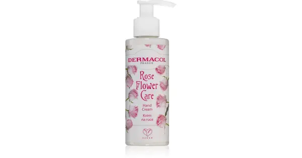Dermacol Růže Flower Care Hand Cream with Dispenser 150 ml