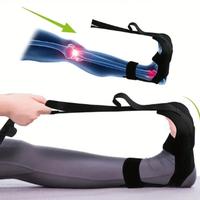 Adjustable Leg Stretching Strap, 1 Count Multifunctional Yoga Band, Portable Leg Stretching Belt, Fitness Equipment for Home ...