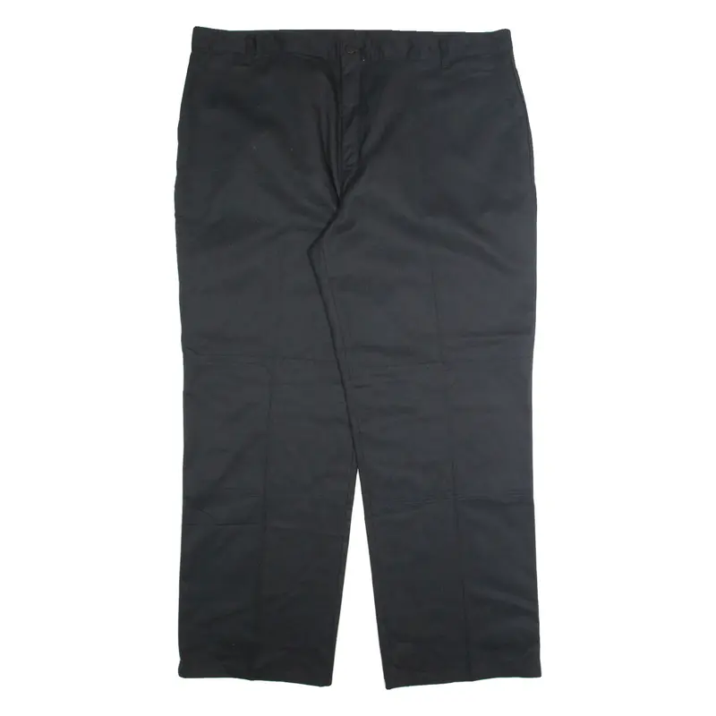DICKIES Workwear Mens Trousers Black Regular Straight W44 L32