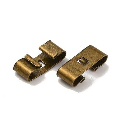 Iron Bolo Tie Slides Clasp Accessories