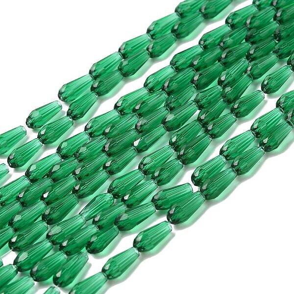 Transparent Glass Beads Strands