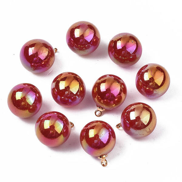 Electroplate Acrylic Pendants