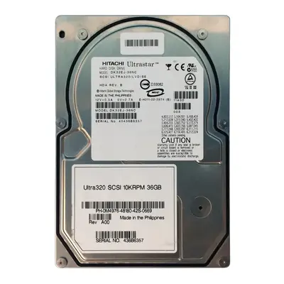 M4976 Dell 36GB Ultra-320 SCSI 10000 3.5-inch Hard Drive