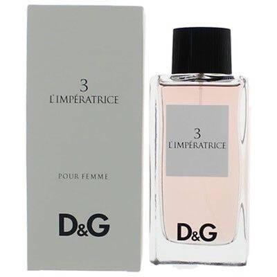 D&G 3 LImperatrice Perfume for Women - Eau de Toilette Spray 3.3 oz