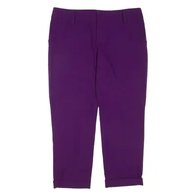 ALICE & OLIVIA Womens Trousers Purple Regular Tapered W34 L26