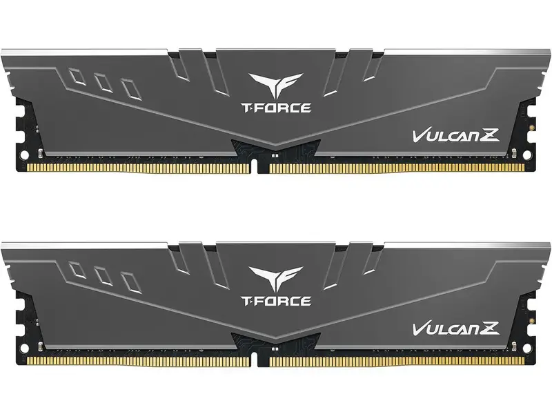 Team T-FORCE VULCAN Z 16GB (2 x 8GB) 288-Pin PC RAM DDR4 3200 (PC4 25600) Desktop Memory Model TLZGD416G3200HC16CDC01