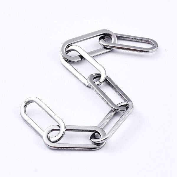 Non-Tarnish 3.28 Feet 304 Stainless Steel Paperclip Chains