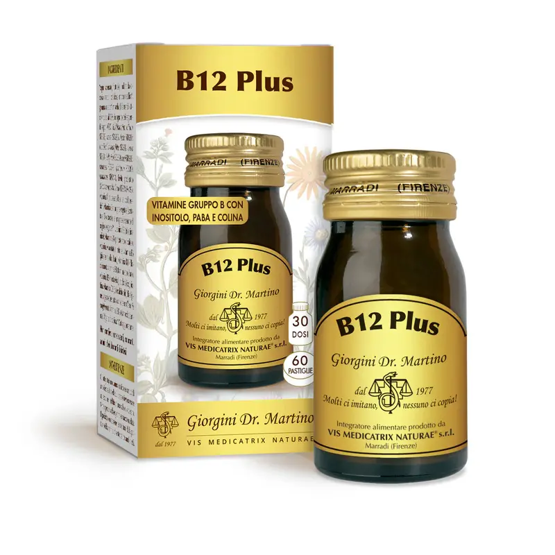 Dr Giorgini b12 plus 30 g - 60 tablets of 500 mg