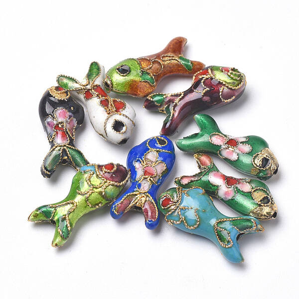 Handmade Cloisonne Beads