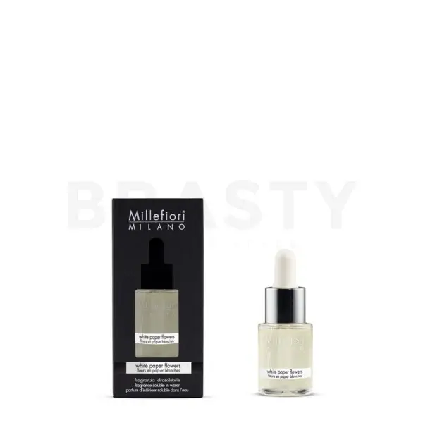 Fragrance Millefiori Milano Water Soluble White Paper Flowers 15ml