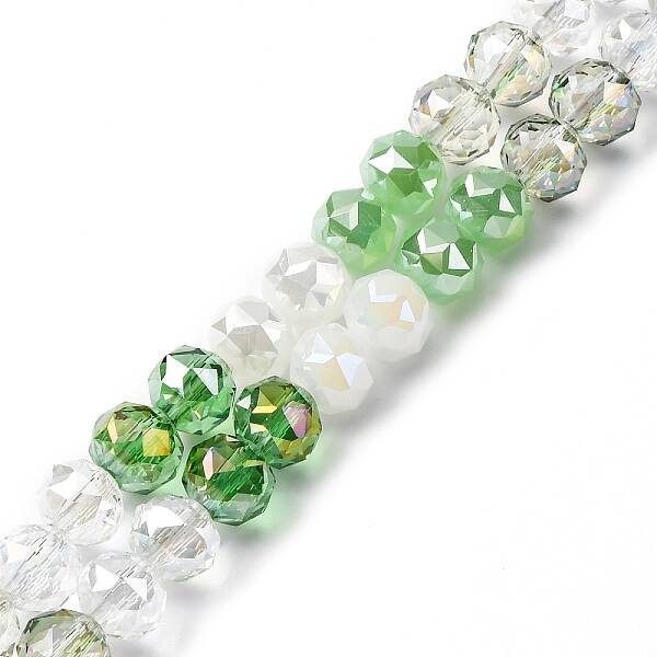 Transparent Glass Beads Strands