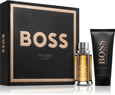Hugo boss The Scent gift set Eau De Toilette Uomo 50 ml and The Scent shower gel 100 ml
