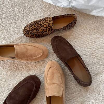 CHIKO Banzai Round Toe Block Heels Loafers Shoes