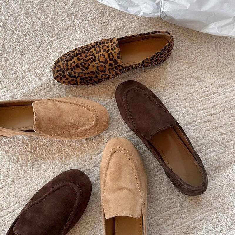 CHIKO Banzai Round Toe Block Heels Loafers Shoes