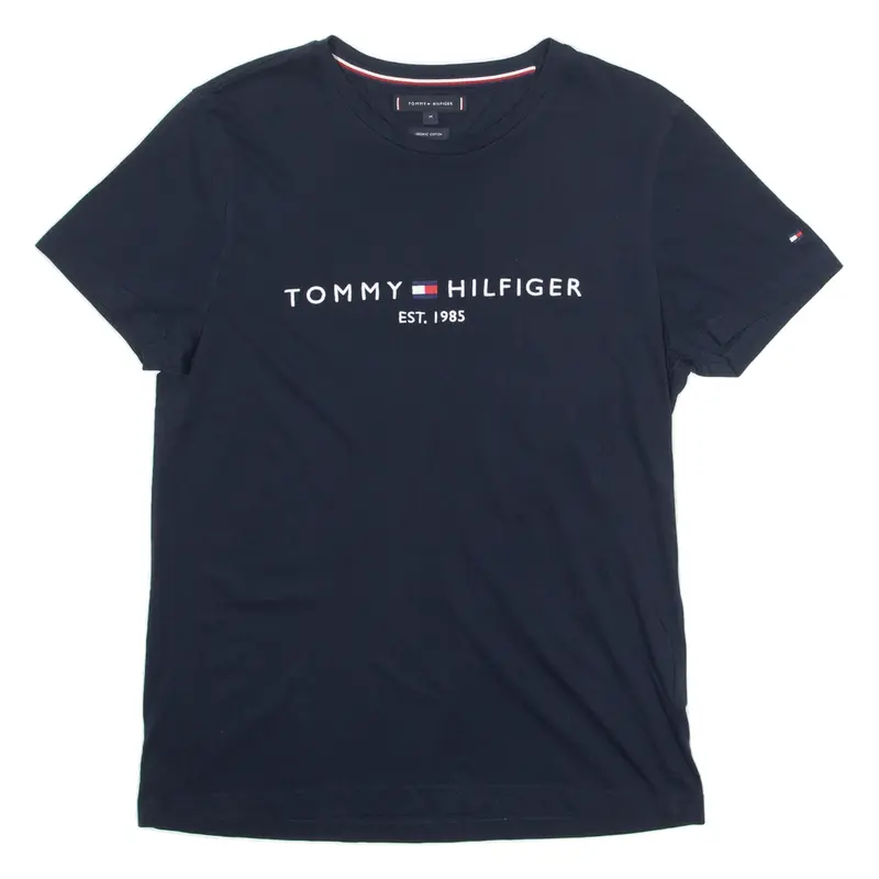 TOMMY HILFIGER Mens T-Shirt Blue M