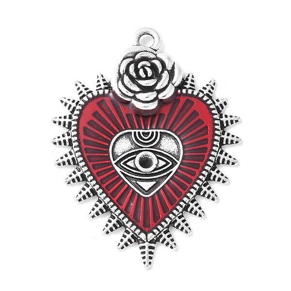 Alloy Enamel Pendants