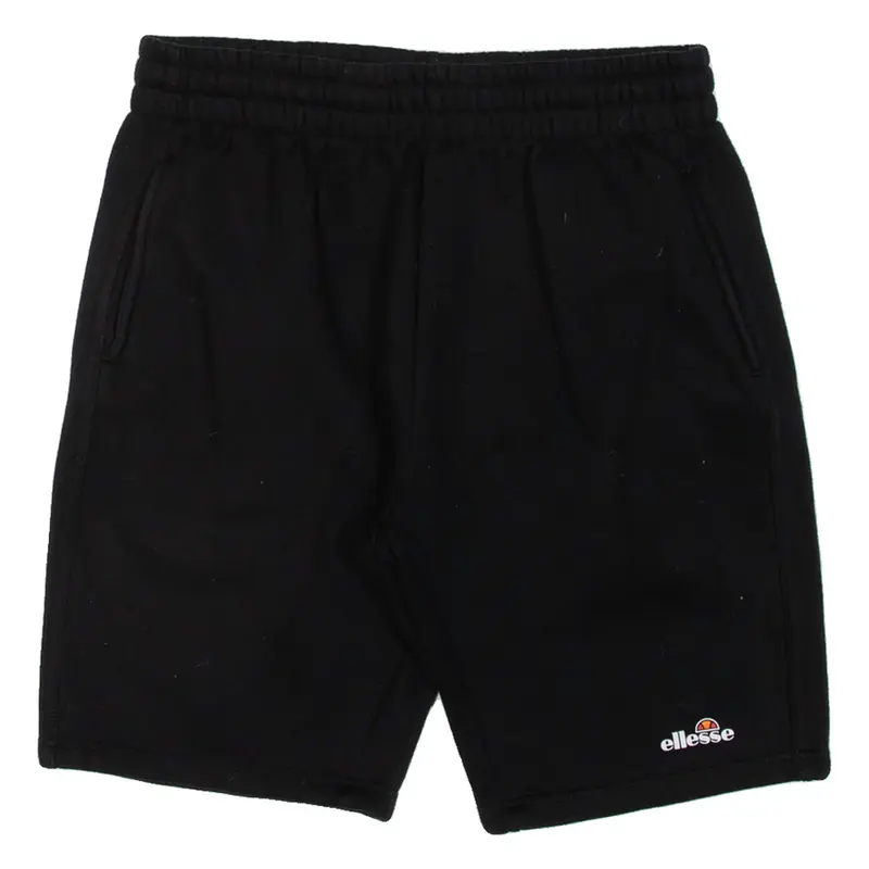ELLESSE Mens Casual Shorts Black Relaxed M W30