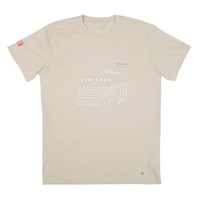 COLUMBIA Mens T-Shirt Beige S