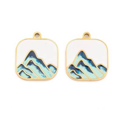 Ion Plating(IP) 304 Stainless Steel Pendants