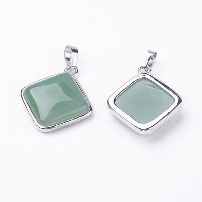 Natural Green Aventurine Pendants