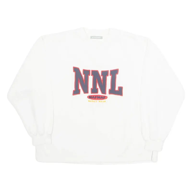 NAF NAF Womens Sweatshirt White M