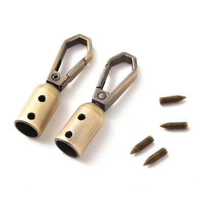 Zinc Alloy DIY Bags Clasps