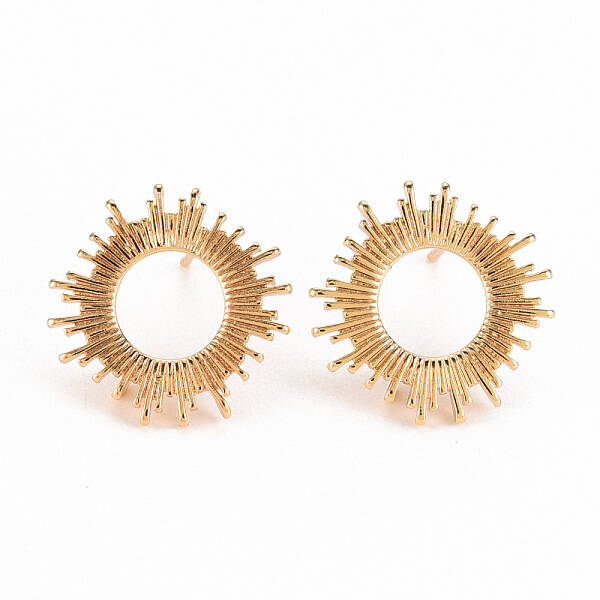 Brass Earring Findings