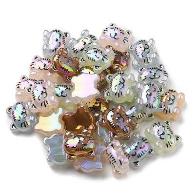 UV Plating Luminous Acrylic Beads