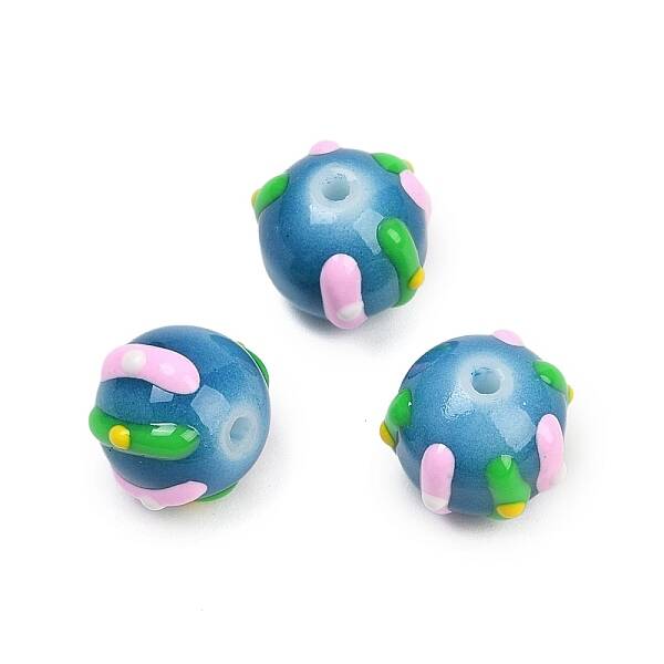 Handmade Lampwork Enamel Beads