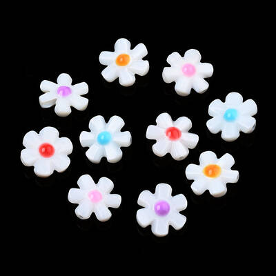 Natural Freshwater Shell Enamel Beads