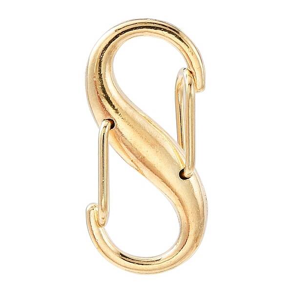 Alloy Double S Snap Hook Spring Keychain Clasps