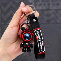 1 set of astronaut keychains, creative starry sky rabbit pendant backpack decoration, party small gift distribution, perfect ...