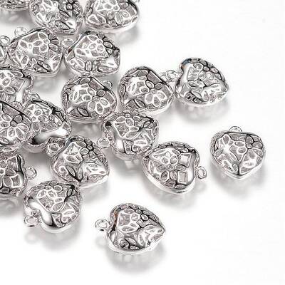 Brass Hollow Charms