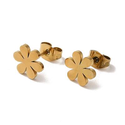 PVD Vacuum Plating 304 Stainless Steel Stud Earrings